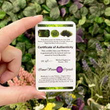 Load image into Gallery viewer, Moldavite & Rose Quartz Charmed Moon Choker