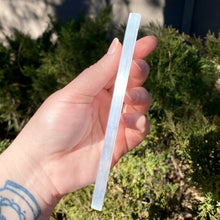 Load image into Gallery viewer, Moon Phases Satin Spar Selenite Bar