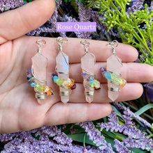 Load image into Gallery viewer, Chakra Spiral Pendant