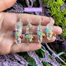 Load image into Gallery viewer, Chakra Spiral Pendant