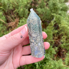 Load image into Gallery viewer, Moss Agate Tower