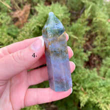 Load image into Gallery viewer, Moss Agate Tower