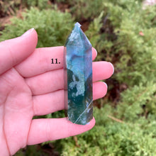 Load image into Gallery viewer, Moss Agate Tower