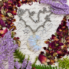 Load image into Gallery viewer, Opalite Charmed Moon Choker