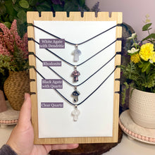 Load image into Gallery viewer, Crystal Mushroom Pendant