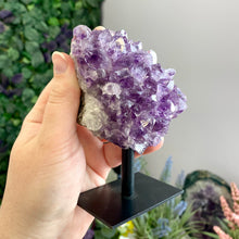Load image into Gallery viewer, Amethyst Cluster on Stand (A)
