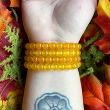 Load image into Gallery viewer, Yellow Chalcedony Bracelet
