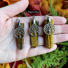 Load image into Gallery viewer, Tree of Life Crystal Pendant