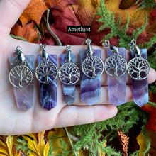 Load image into Gallery viewer, Tree of Life Crystal Pendant