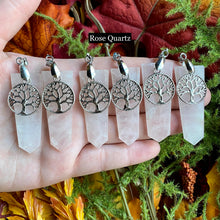 Load image into Gallery viewer, Tree of Life Crystal Pendant