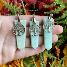 Load image into Gallery viewer, Tree of Life Crystal Pendant