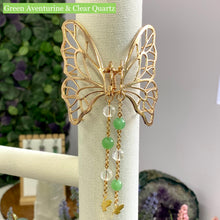 Load image into Gallery viewer, Gold Forest Fairy Claw Clip
