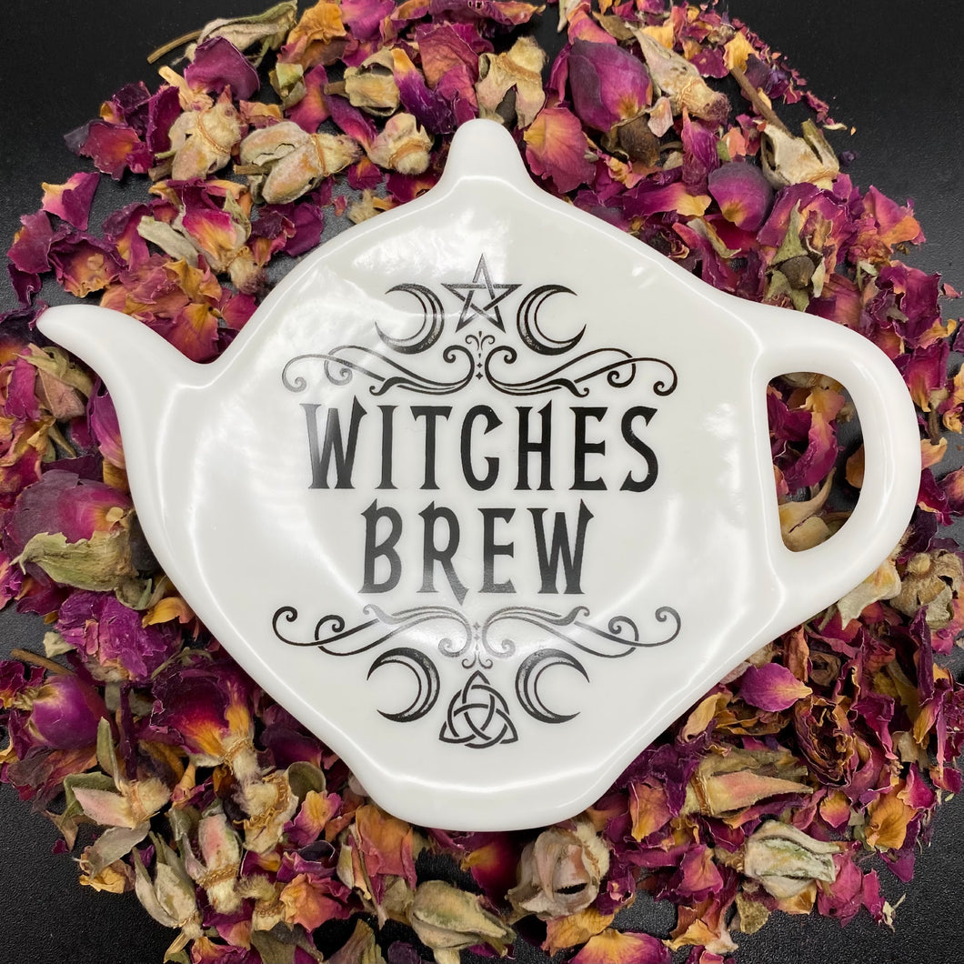 Witches Brew Tea Spoon Dish
