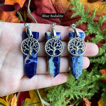 Load image into Gallery viewer, Tree of Life Crystal Pendant
