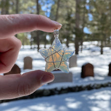 Load image into Gallery viewer, Opalite Star Pendant
