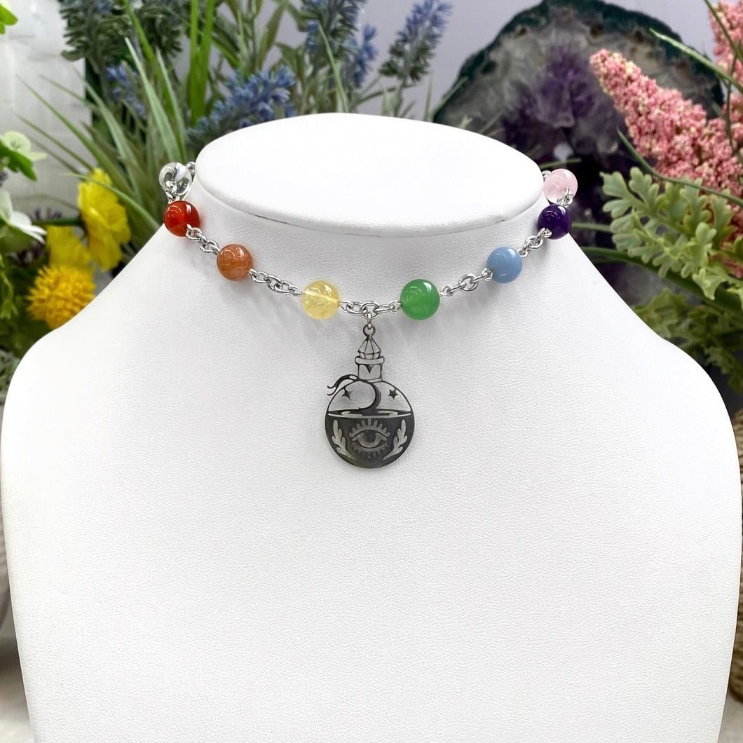 Rainbow Potion Choker