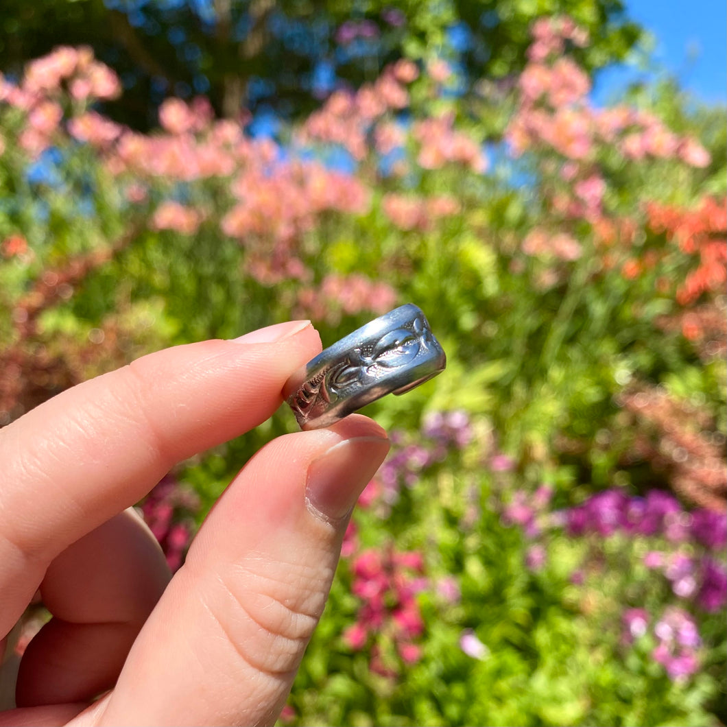 Elm Spoon Ring